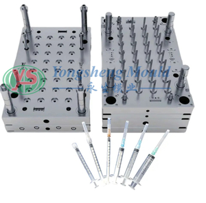 Molde de jeringa de molde de inyecci&oacute;n m&eacute;dica de alta precisi&oacute;n